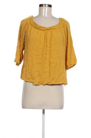 Bluzka damska Stradivarius, Rozmiar L, Kolor Żółty, Cena 6,99 zł