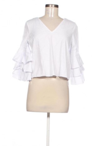 Γυναικεία μπλούζα Zara, Μέγεθος M, Χρώμα Λευκό, Τιμή 10,08 €