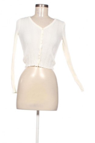 Dámsky kardigán Bershka, Velikost M, Barva Krémová, Cena  179,00 Kč