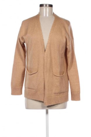 Damski kardigan FullaModa, Rozmiar M, Kolor Brązowy, Cena 23,99 zł