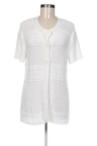 Damen Strickjacke Gerry Weber, Größe M, Farbe Weiß, Preis € 4,99