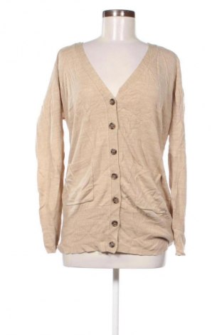 Damen Strickjacke H&M, Größe L, Farbe Beige, Preis 3,99 €