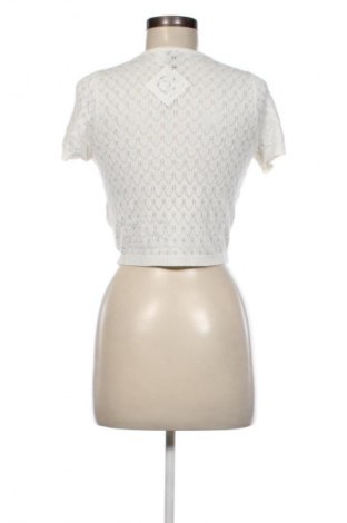 Damen Strickjacke H&M Divided, Größe S, Farbe Weiß, Preis € 1,99