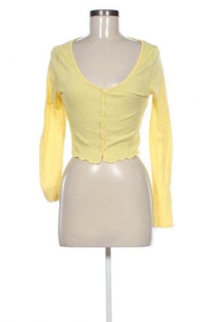 Damski kardigan H&M Divided, Rozmiar M, Kolor Żółty, Cena 42,71 zł