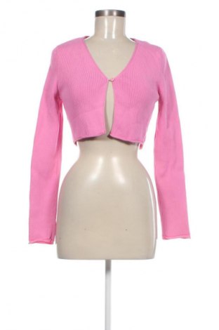 Damski kardigan LEZU, Rozmiar S, Kolor Różowy, Cena 25,99 zł