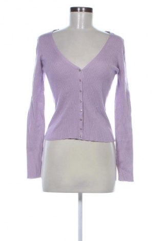 Γυναικεία ζακέτα Stradivarius, Μέγεθος M, Χρώμα Βιολετί, Τιμή 3,99 €