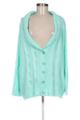 Γυναικεία ζακέτα Unbranded, Μέγεθος XXL, Χρώμα Πράσινο, Τιμή 15,99 €