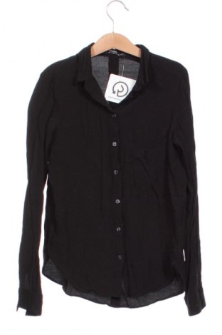 Γυναικείο πουκάμισο Bershka, Μέγεθος XS, Χρώμα Μαύρο, Τιμή 4,86 €