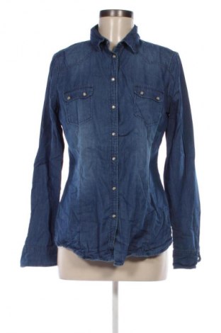 Дамска риза Bershka, Размер L, Цвят Син, Цена 5,62 €