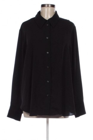 Γυναικείο πουκάμισο H&M, Μέγεθος XL, Χρώμα Μαύρο, Τιμή 12,99 €