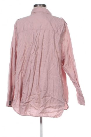 Γυναικείο πουκάμισο H&M, Μέγεθος 3XL, Χρώμα Ρόζ , Τιμή 5,99 €