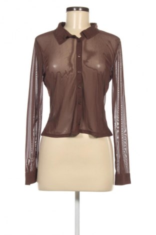 Γυναικείο πουκάμισο H&M Divided, Μέγεθος L, Χρώμα Καφέ, Τιμή 3,99 €