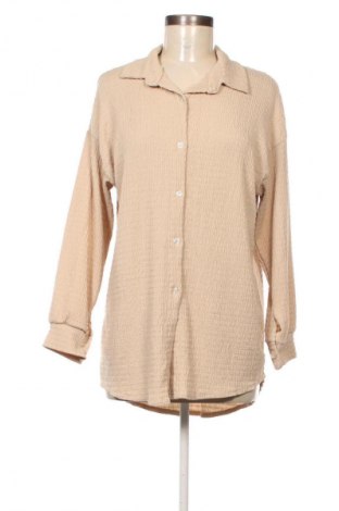 Γυναικείο πουκάμισο NEW COLLECTION, Μέγεθος L, Χρώμα  Μπέζ, Τιμή 3,99 €
