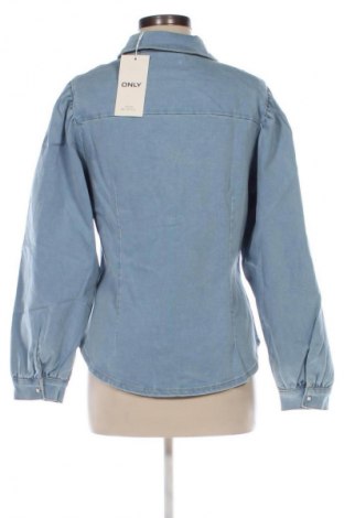 Γυναικείο πουκάμισο ONLY, Μέγεθος L, Χρώμα Μπλέ, Τιμή 12,99 €