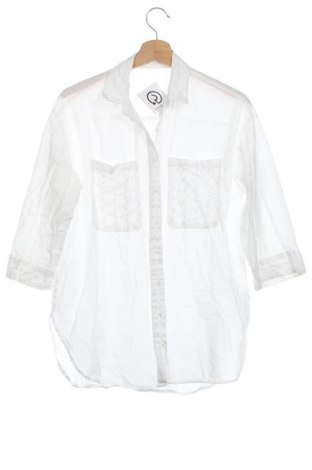 Damska koszula Sinsay, Rozmiar XS, Kolor Biały, Cena 31,05 zł