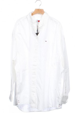 Damska koszula Tommy Jeans, Rozmiar XS, Kolor Biały, Cena 203,99 zł