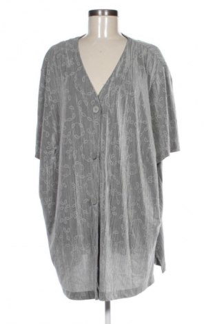 Γυναικείο πουκάμισο Unbranded, Μέγεθος 3XL, Χρώμα Γκρί, Τιμή 8,51 €