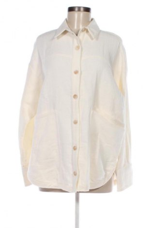 Дамска риза Zara, Размер L, Цвят Екрю, Цена 37,40 €