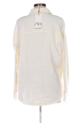 Дамска риза Zara, Размер L, Цвят Екрю, Цена 37,40 €