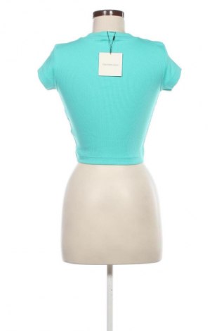 Γυναικείο t-shirt Calvin Klein Jeans, Μέγεθος XXS, Χρώμα Μπλέ, Τιμή 23,99 €