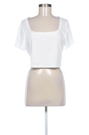 Γυναικείο t-shirt SHEIN, Μέγεθος XL, Χρώμα Λευκό, Τιμή 2,99 €
