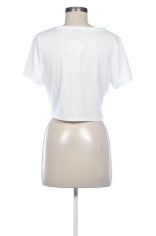Γυναικείο t-shirt SHEIN, Μέγεθος XL, Χρώμα Λευκό, Τιμή 2,99 €