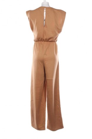 Damski długi kombinezon Missguided, Rozmiar M, Kolor Beżowy, Cena 122,33 zł