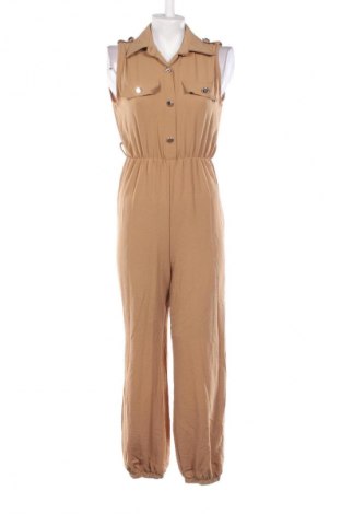 Langer Damen-Overall NEW COLLECTION, Größe M, Farbe Braun, Preis € 12,99