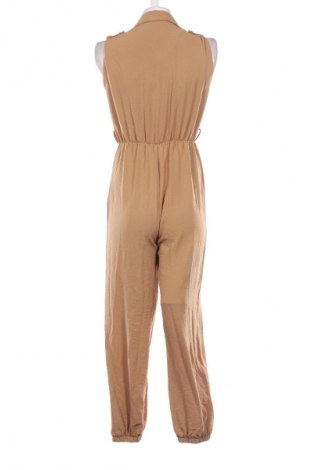 Langer Damen-Overall NEW COLLECTION, Größe M, Farbe Braun, Preis € 12,99
