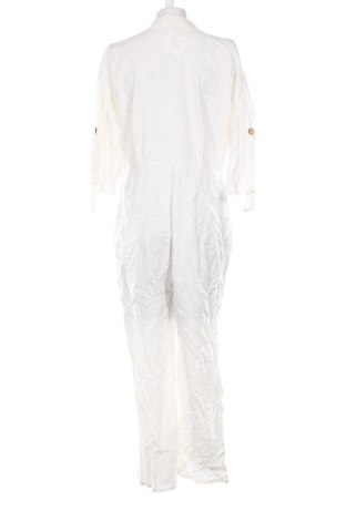 Дамски дълъг гащеризон Zara, Размер XL, Цвят Бял, Цена 10,73 €