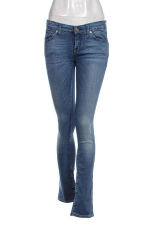 Damskie jeansy 7 For All Mankind, Rozmiar S, Kolor Niebieski, Cena 89,99 zł