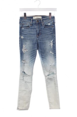 Damskie jeansy Abercrombie & Fitch, Rozmiar S, Kolor Niebieski, Cena 29,99 zł