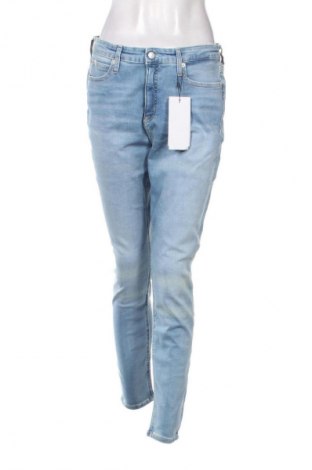 Női farmernadrág Calvin Klein Jeans, Méret L, Szín Kék, Ár 15 499 Ft