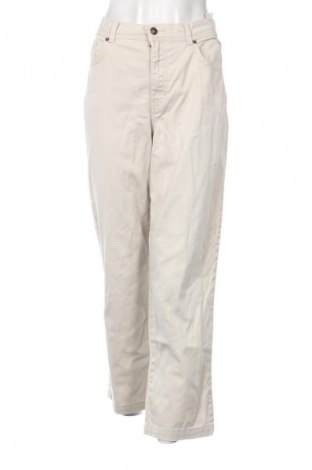 Damskie jeansy Gloria Vanderbilt, Rozmiar XL, Kolor Beżowy, Cena 31,99 zł