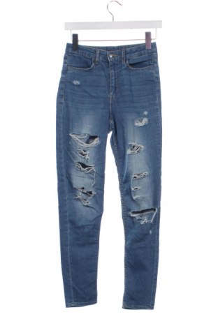 Γυναικείο Τζίν H&M Divided, Μέγεθος XS, Χρώμα Μπλέ, Τιμή 2,99 €