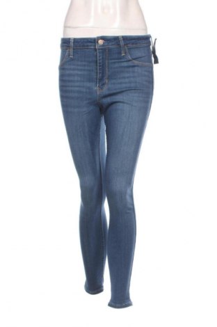 Damskie jeansy Hollister, Rozmiar L, Kolor Niebieski, Cena 62,99 zł