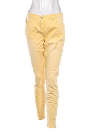 Dámske džínsy  Linea Tesini, Veľkosť L, Farba Žltá, Cena  3,95 €