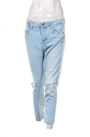 Γυναικείο Τζίν Mango, Μέγεθος L, Χρώμα Μπλέ, Τιμή 9,99 €