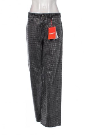 Дамски дънки ONLY, Размер L, Цвят Сив, Цена 30,67 €