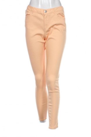Damskie jeansy Terranova, Rozmiar L, Kolor Pomarańczowy, Cena 21,99 zł