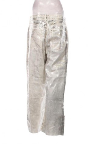 Dámske džínsy  Zara, Veľkosť L, Farba Strieborná, Cena  17,95 €