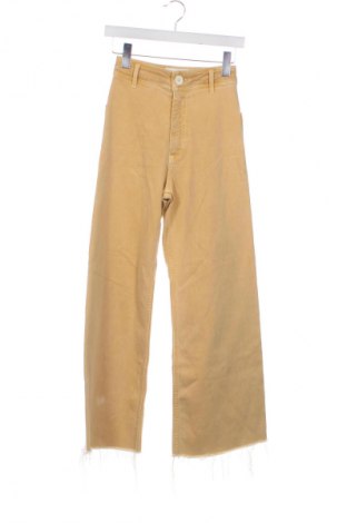 Dámské džíny  Zara, Velikost XXS, Barva Žlutá, Cena  209,00 Kč