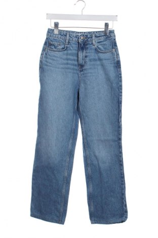 Blugi de femei Zara, Mărime XS, Culoare Albastru, Preț 82,99 Lei