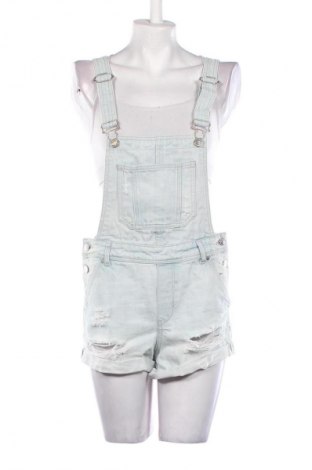 Salopetă scurtă de damă H&M Divided, Mărime M, Culoare Albastru, Preț 58,90 Lei