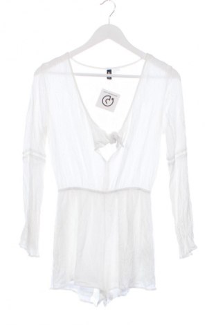 Damski krótki kombinezon H&M Divided, Rozmiar S, Kolor Biały, Cena 77,70 zł