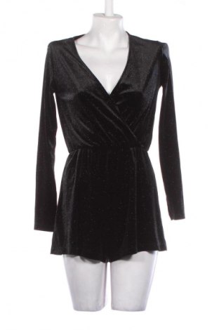 Дамски къс гащеризон H&M Divided, Размер S, Цвят Черен, Цена 6,64 €