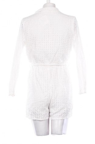 Kurzer Damenoverall Unbranded, Größe M, Farbe Weiß, Preis 13,99 €