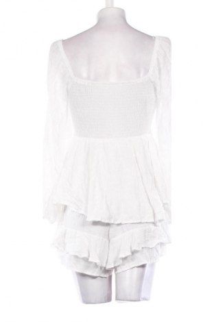 Damski krótki kombinezon Unbranded, Rozmiar S, Kolor Biały, Cena 58,99 zł