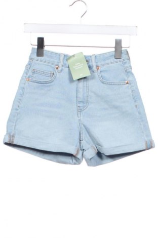 Pantaloni scurți de femei H&M, Mărime XXS, Culoare Albastru, Preț 72,99 Lei