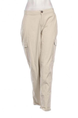 Γυναικείο παντελόνι Ever.me by Takko Fashion, Μέγεθος XL, Χρώμα Εκρού, Τιμή 2,99 €